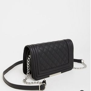 Torrid quilted faux leather chain cross body purse